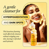 Navaro™ Turmeric & Kojic Foaming Face Wash - For Brighter & Even Skin