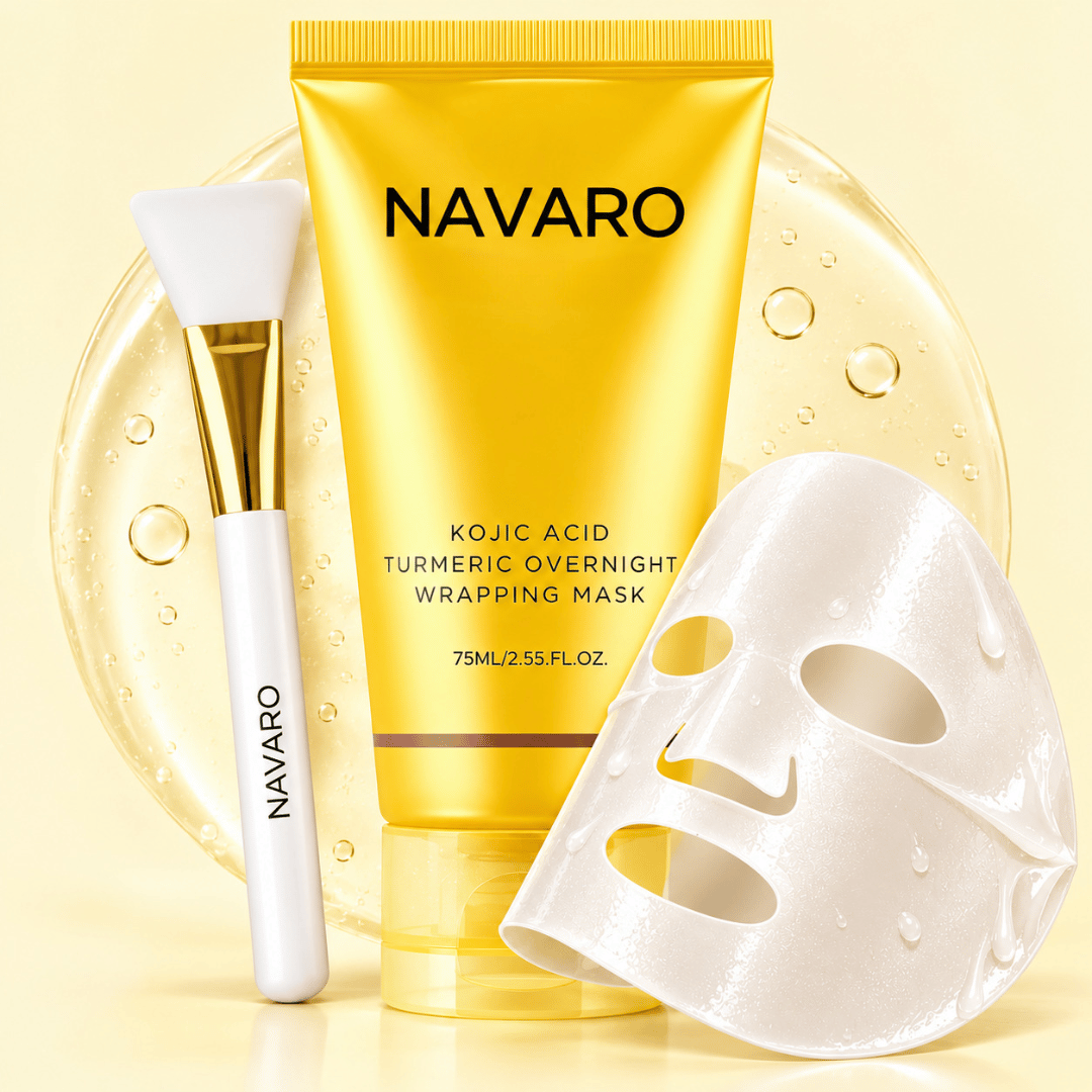 Kojic Acid Tumeric Night Wrapping Mask